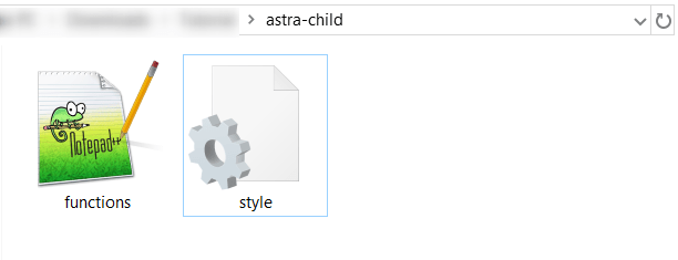 Astra Child Theme Styles