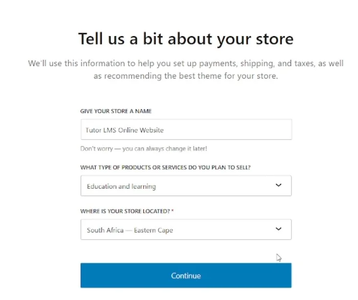 Setting Up Your Store-WooCommerce