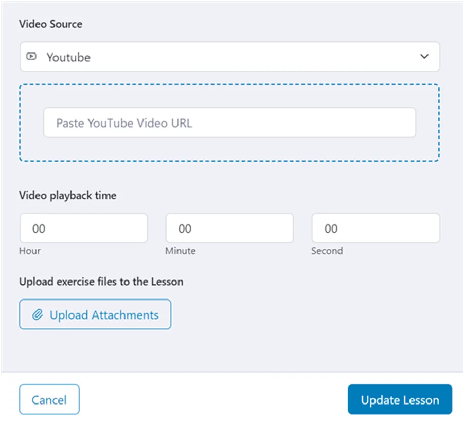 Video Source-Tutor LMS