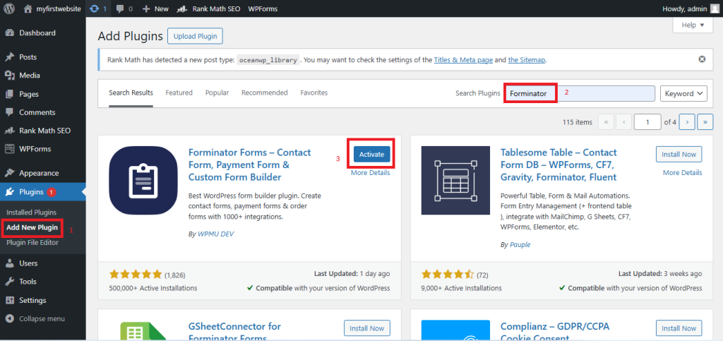 how to install plugin