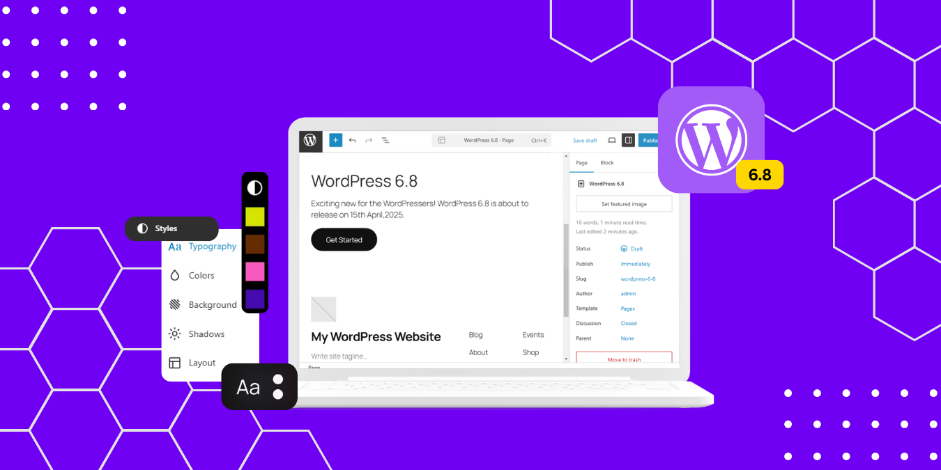 WordPress 6.8 review