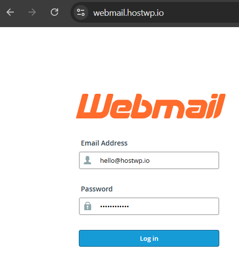 Three ways to access Webmail