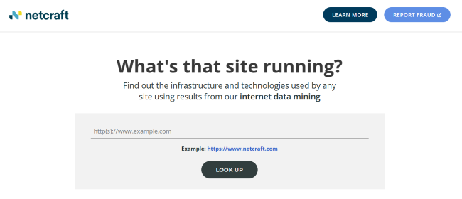Best CMS Detectors - Netcraft