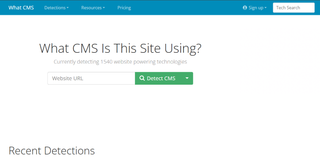 Best CMS Detectors - What-CMS