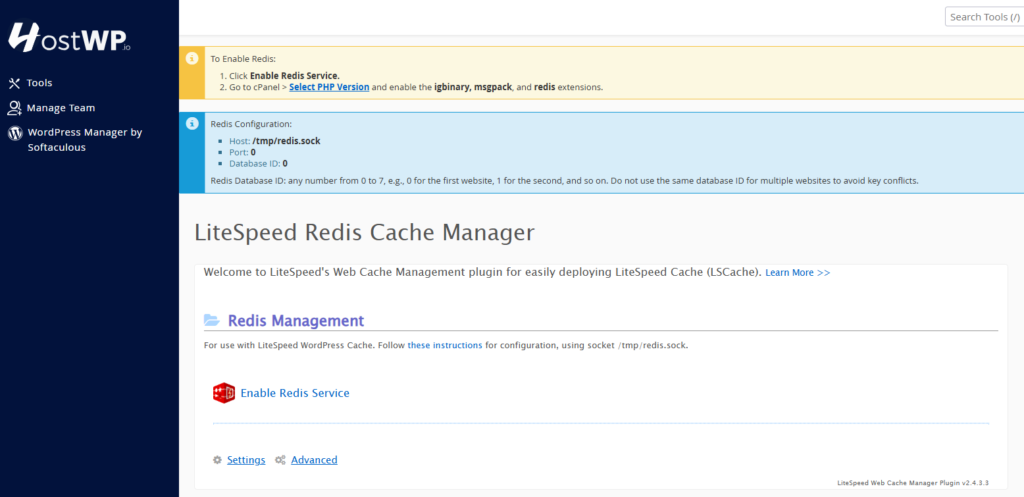 How to Enable Redis Object Cache on HostWP.io 2 enable redis cache