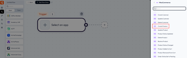 woo create product image