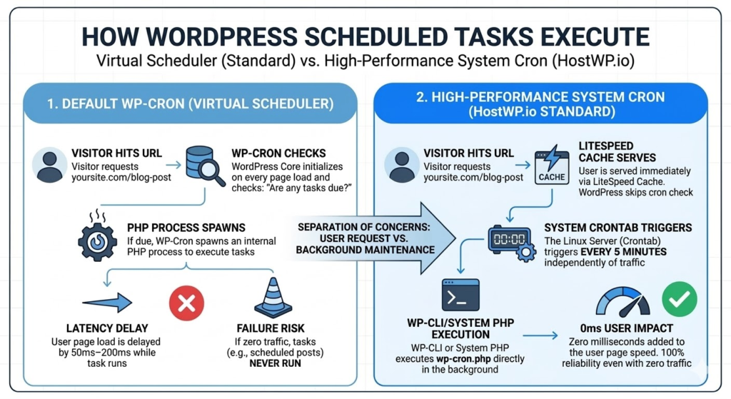 How WordPress Scheduled Tasks Execute