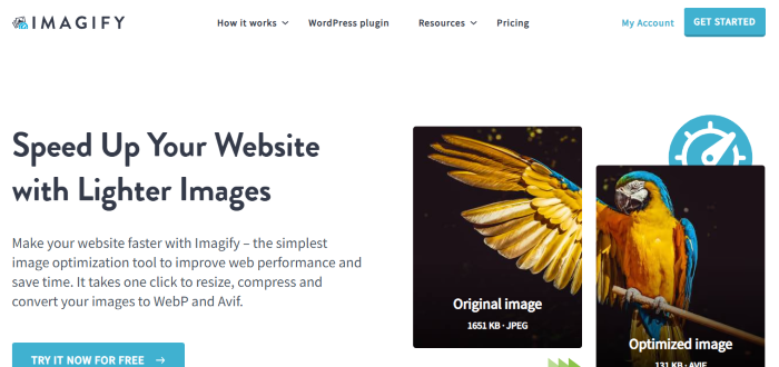 Imagify image optimizer