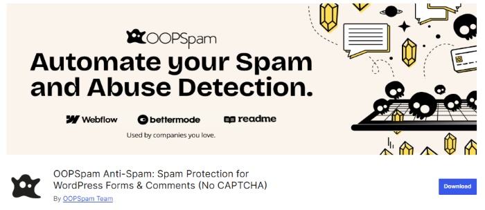 OOP Spam Plugin