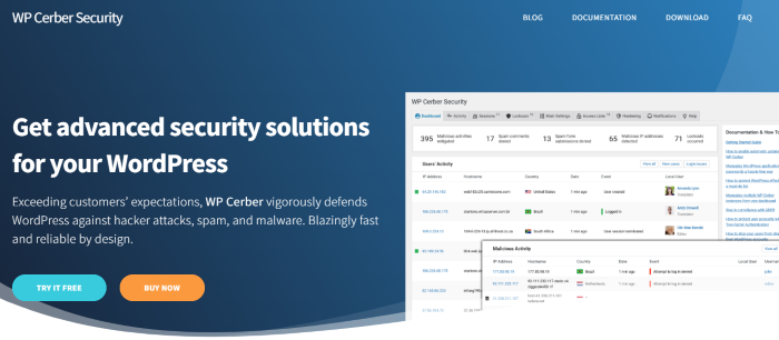 WP Cerber Security