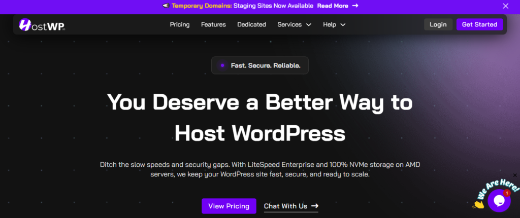 HostWP Dashboard