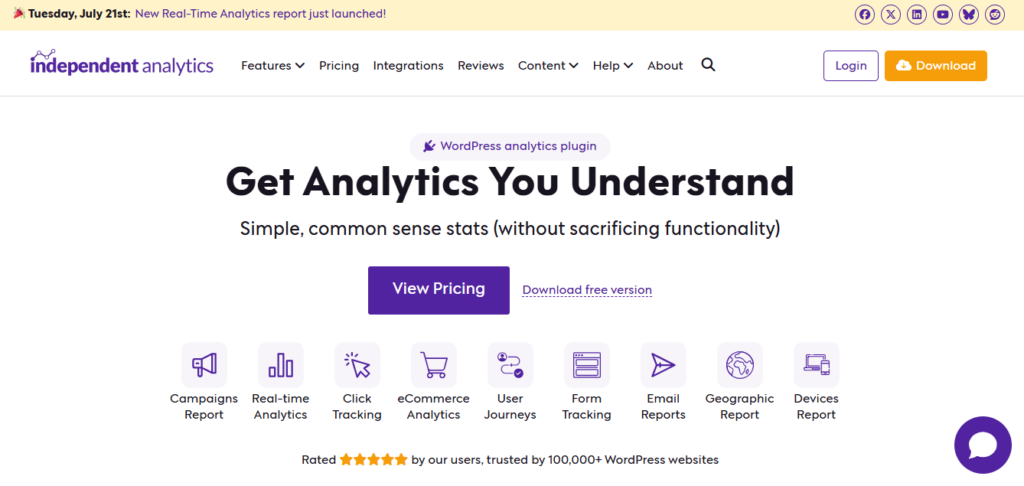 The 7 Best WordPress Analytics Plugins in 2026 (Privacy-First Picks Included) 1 Independent Analytics