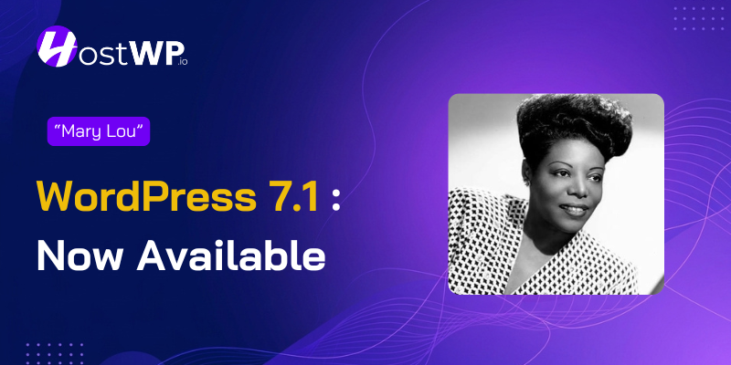 WordPress 7.1 Banner