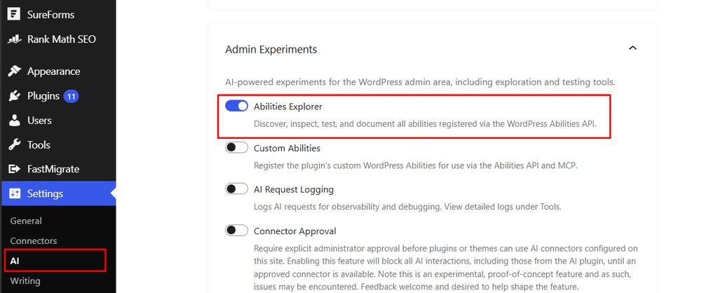 ai abilities