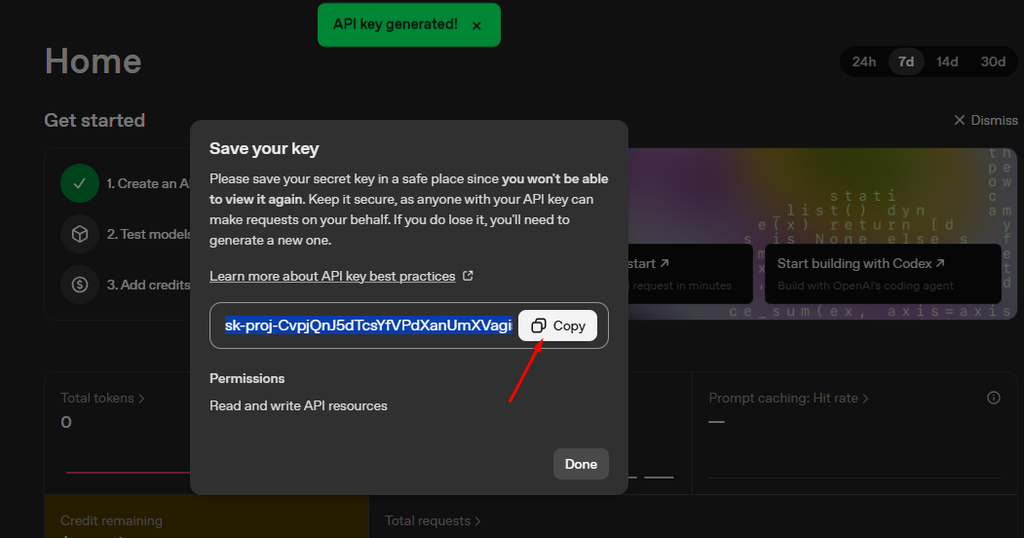 api key