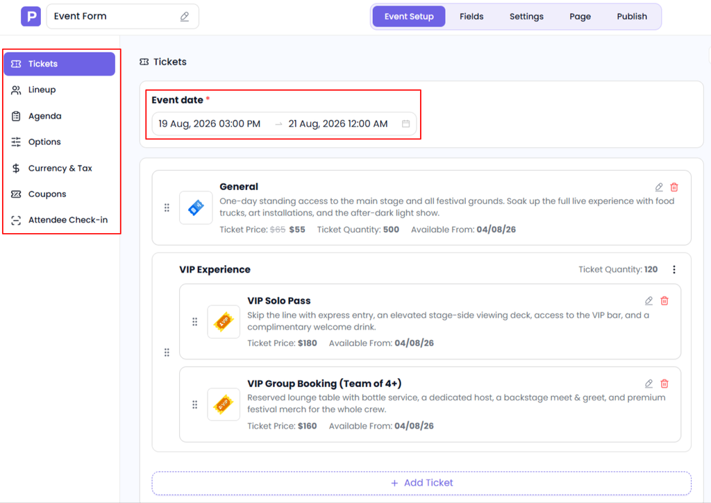 How to Sell Event Tickets Online: A Complete Guide for Event Organizers 3 event date 1