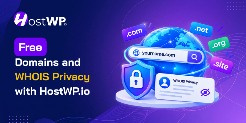 Free Domain with Whois Privacy