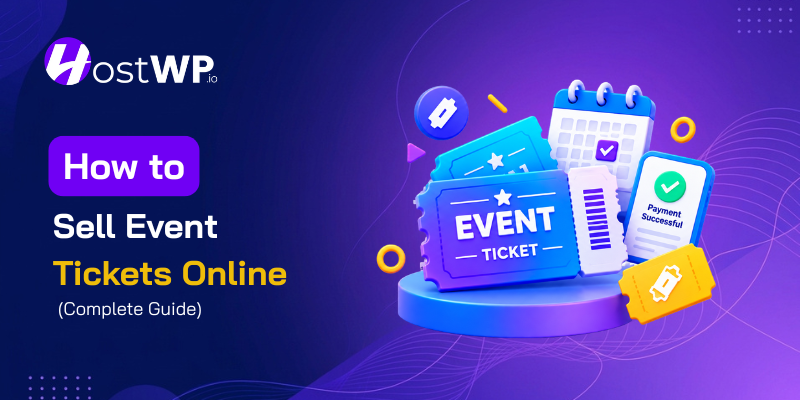 How to sell event tickets online