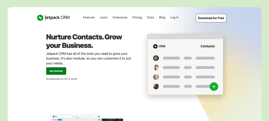 5 Best WordPress CRM Plugins in 2026 3 Jetpack CRM